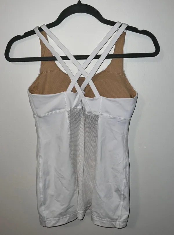 Lululemon White Tank - Image 2