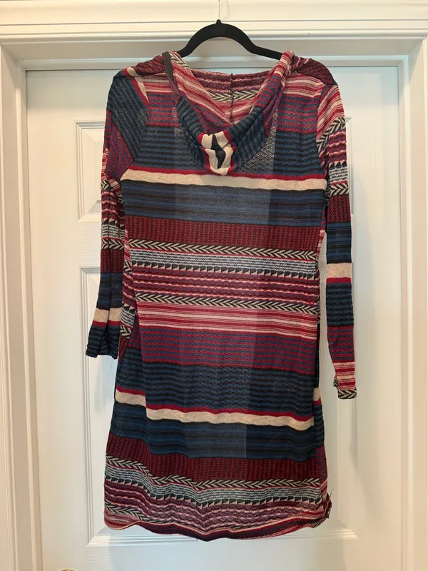 Sheer Striped Open - Image 2
