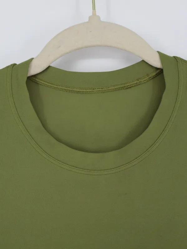 Lululemon All Yours Maxi Tank Dress Women’s XS 2 Green Sleeveless Slit Active - Image 6