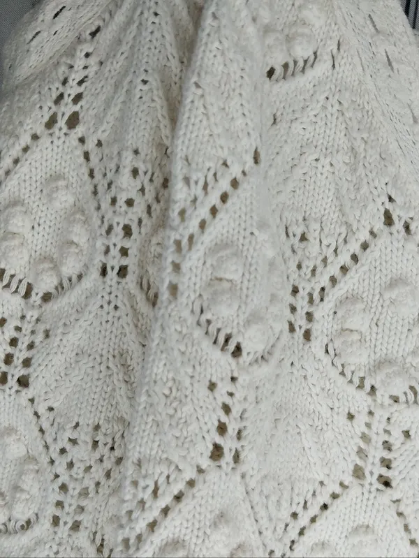 Aeropostale Ivory Coquette Boho Dollette Crochet Button-Front Festival Cami - Image 5