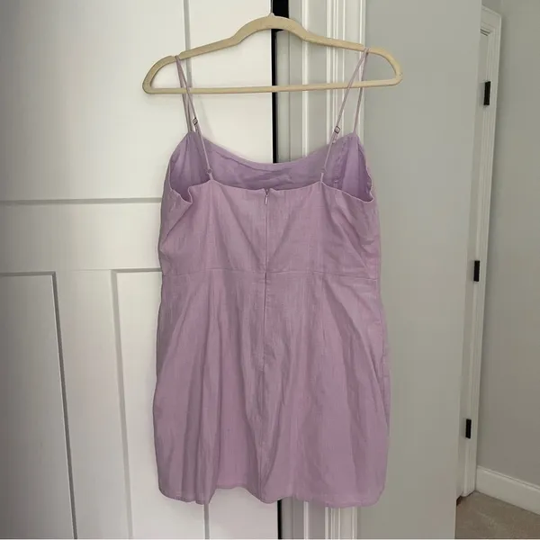 NWT SHOWPO Nerissa Mini Dress Cut Out Side‎ Split Dress in Lilac Purple - Image 5