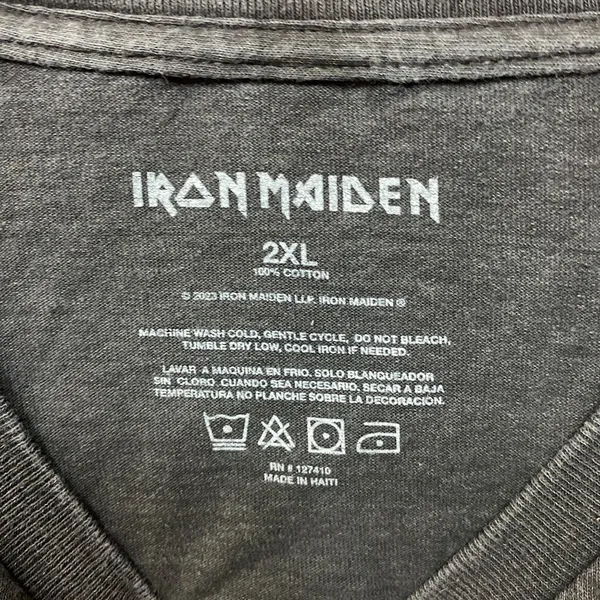Iron Maiden 1992 Album Fear of the Dark Heavy Metal Band T-Shirt XXL - Image 4