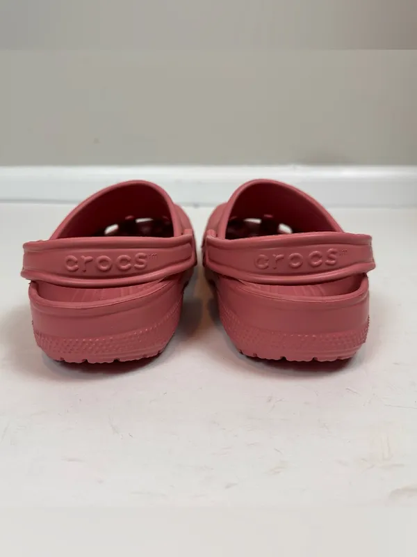 Crocs Classic Clog in Strawberry Wine M5 W7 Unisex Comfort Shoes - Image 2