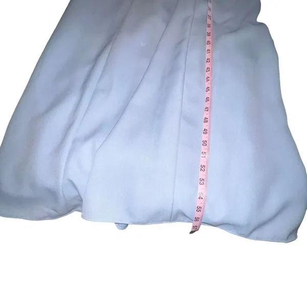ALFRED ANGELO LIGHT BLUE‎ FORMAL MAXI DRESS STYLE 6301 SLEEVELESS SIZE 11/12 New - Image 7