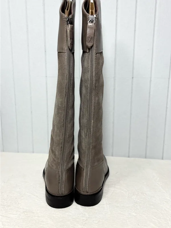 Franco‎ Sarto L-MEYER2 GRAY Knee-High Boots Size 10 M - Image 4