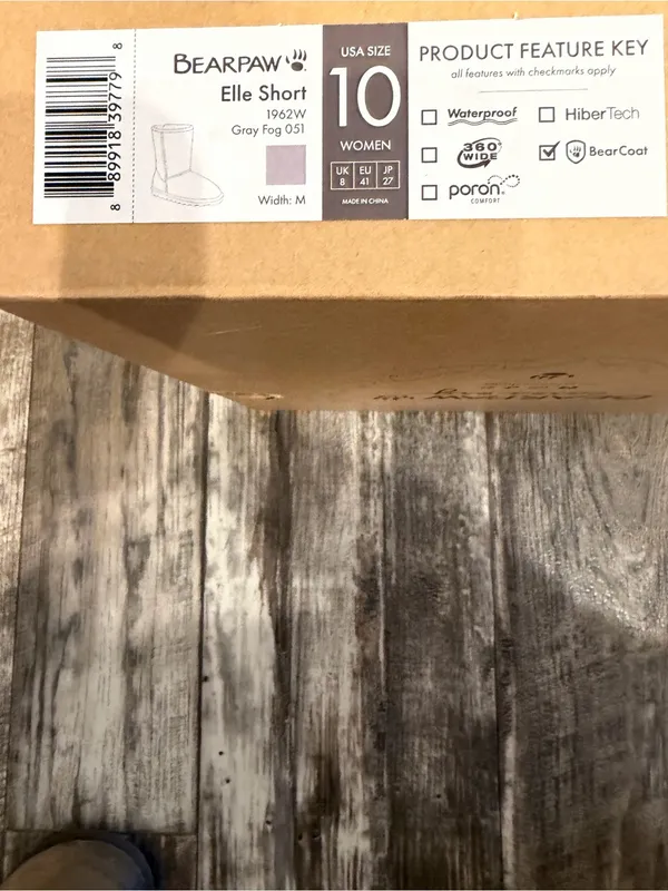 BearPaw Women's Gray Suede Mid-Calf Boots Size 10 - Image 14