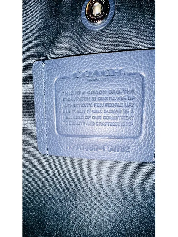 Coach Charles Midnight Blue Flight Bag - Image 5