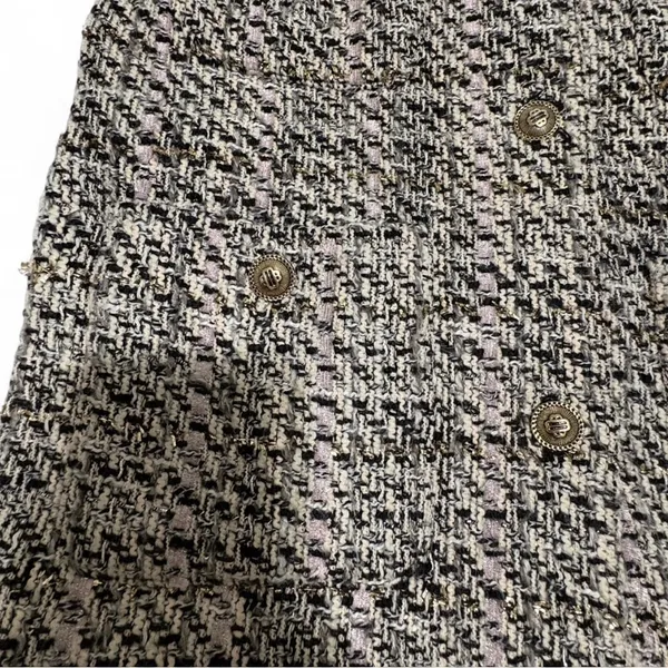 Maje Elegant Tweed Jacket Size S - Image 5