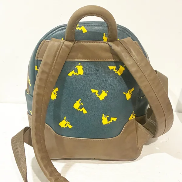 Loungefly Dark Blue Pokemon Detective Pikachu‎ Mini Backpack - Image 6