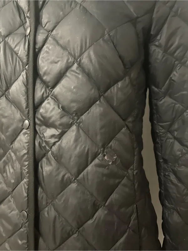 UNIQLO Ultra Light Down Compact Coat Black Size S Quilted Long Jacket Packable - Image 4