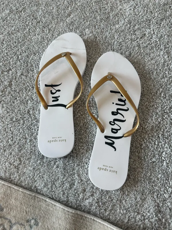 Kate Spade Just Married Flip-Flops - Image 2