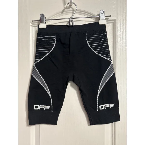 Off White Virgil Abloh Seamless Biker Shorts Athleisure Streetwear Gorp Cyber - Image 3