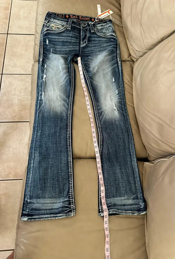 Rockrevival Women's Kait B201 Boot Cut Jean - Image 13