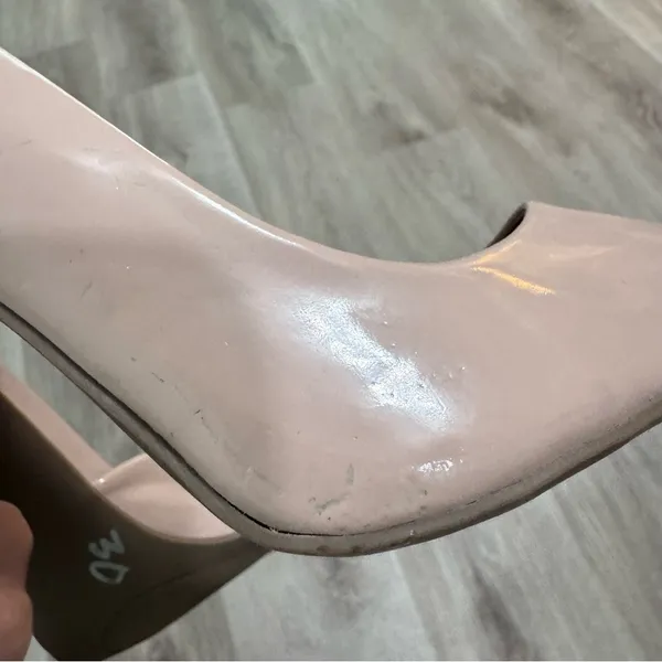 Steve Madden Nude Pumps Heels 7 Patent Women’s - Image 6