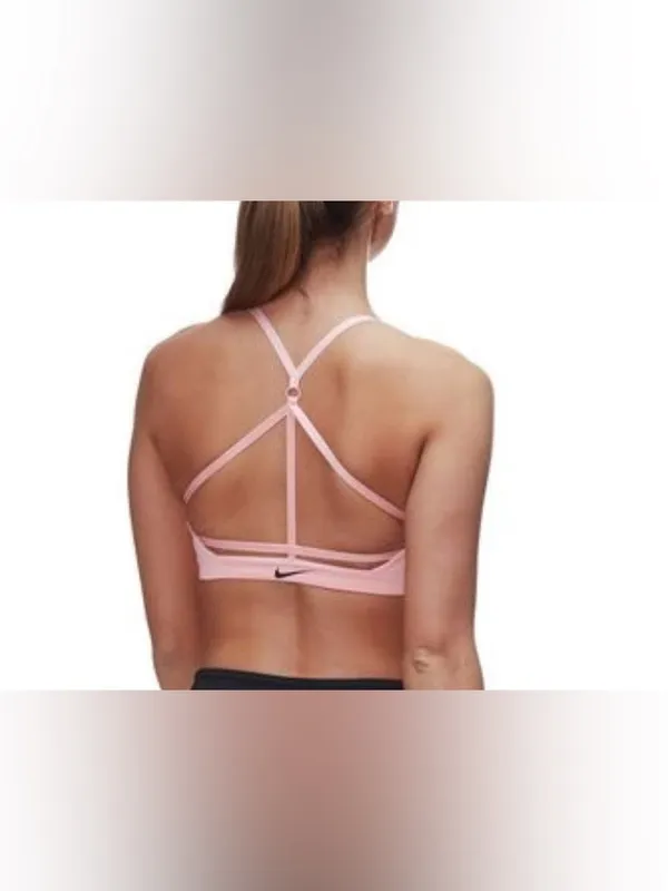 Women’s Pink Nike Indy Just Do it sports bra size M - Image 9