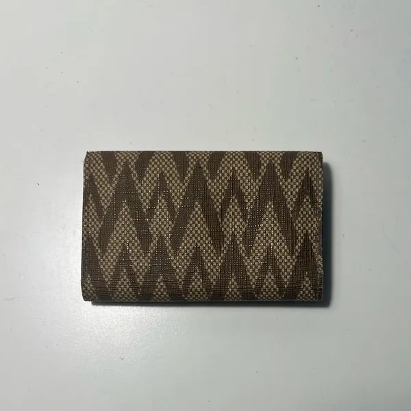 Valentino Garavani Vintage Monogram Logo Key Ring Wallet - Image 3