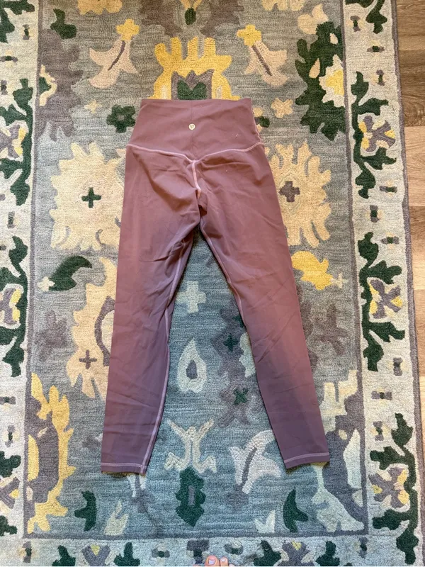 lululemon athletica High-Waist Leggings in Mauve Pink - Image 3
