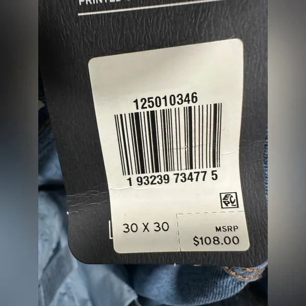 NWT Levi’s 501 High Rise Straight Leg 30x30 - Image 6