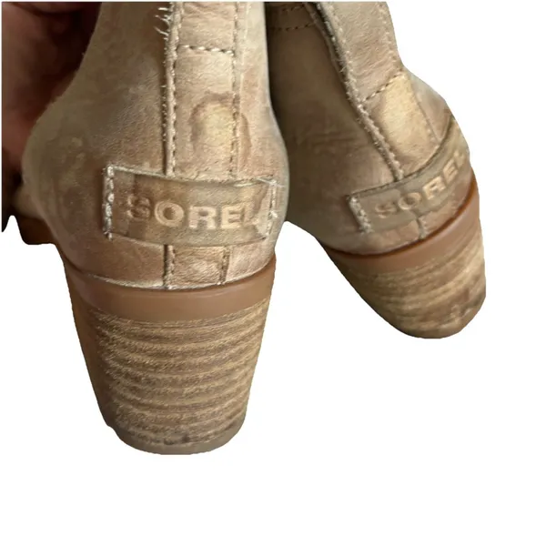 Sorel Women's Cate Chelsea Boot Beige Size 8 - Image 5