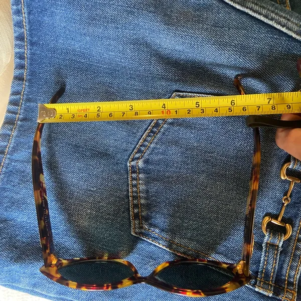Vintage Gucci Brown Sunglasses - Image 8