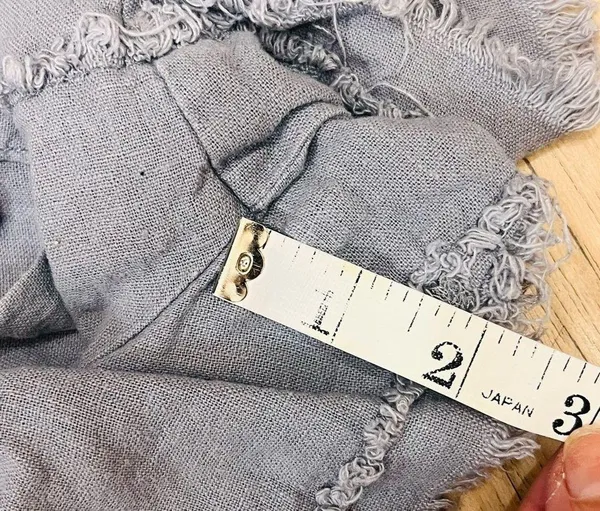 Rewash boutique pull on shorts blueish gray size small - Image 4