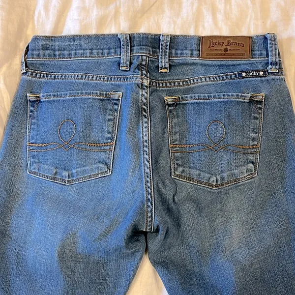 Lucky Brand SOFIA BOOT Jeans Womens Sz 4 Blue Regular Fit Midrise Denim Bootcut - Image 7