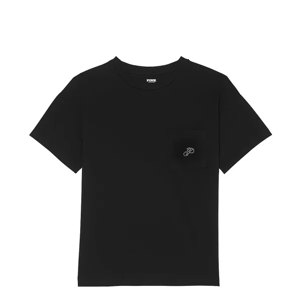 New PINK 100%‎ COTTON BLING TEE - Image 3