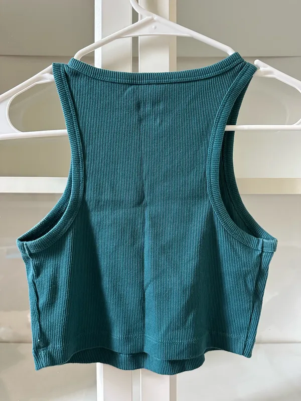 Blue Crop Top - Image 2