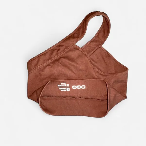 OQQ sports bra Brown - Image 3