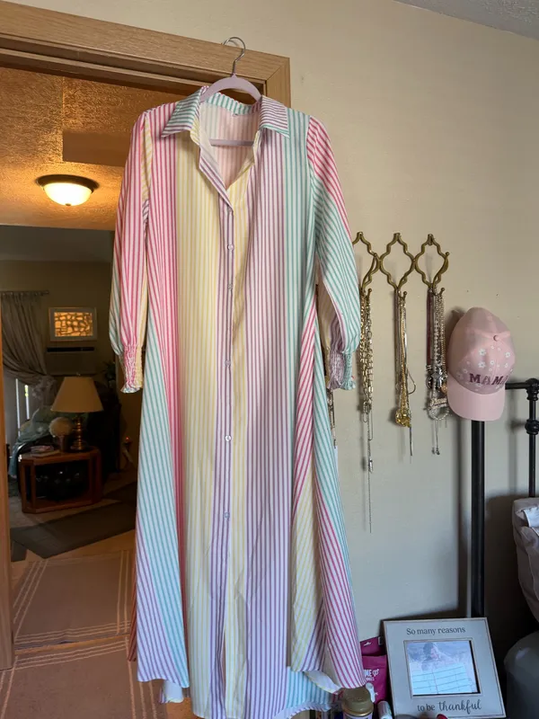 Polyester Short Dress Multiple Size XL - Image 3