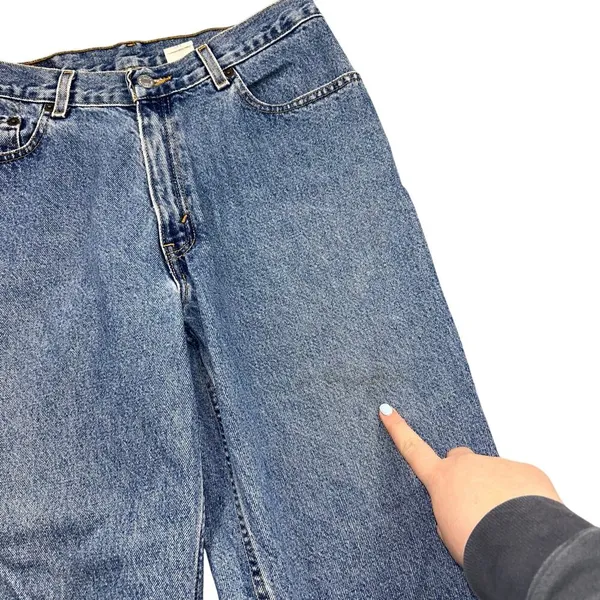 Vintage Levi's Jeans 550 Relaxed FIt Tapered Leg High Rise Mom Jeans 30" waist - Image 4