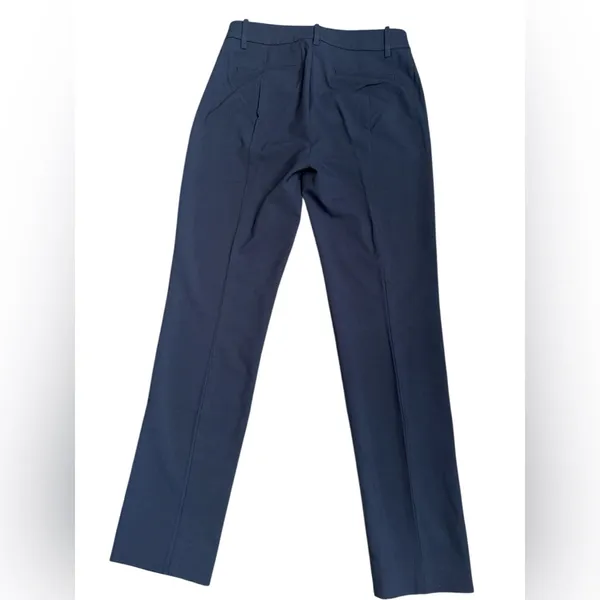 J Crew Factory women’s Slim-fit full-length trouser pant navy blue Size 6 NWT - Image 3