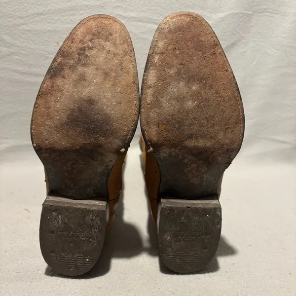 Western Cowboy Pull On Tejas Boots approx. size 7 - Image 6