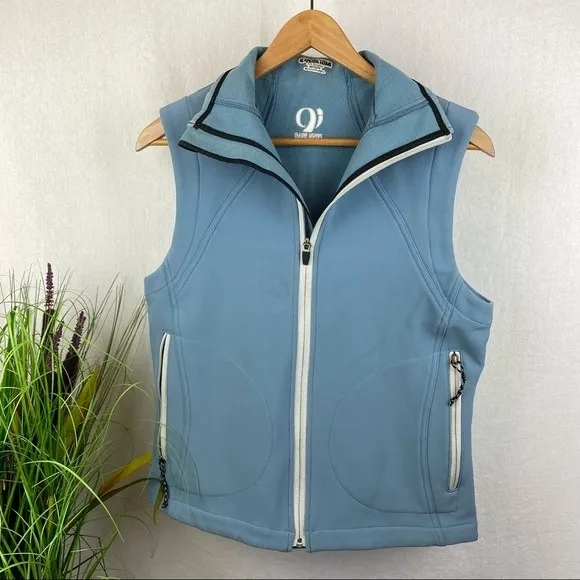 Pearl Izumi Blue Zip Up Sport Sleeveless Athletic Vest. M - Image 2