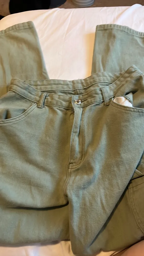 SheIn Green cargo pants - Image 3