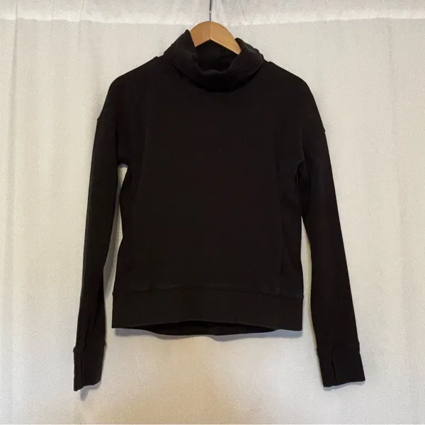 Lululemon Go‎ Forward Pullover in Black size 4 - Image 5