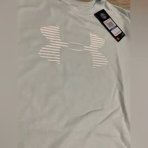 Under Armour Blue Short Sleeve Tee Moisture-Wicking Performance - Image 2