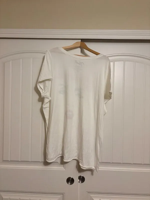 Blondie by Goodie Two Sleeves T Shirt 5X Short Sleeve White Cotton Polyester - Image 3
