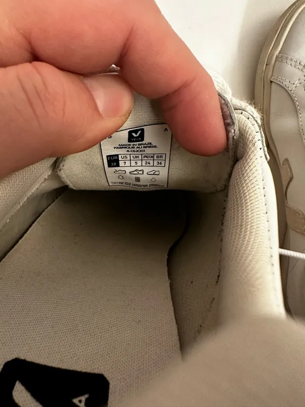 VEJA Sneakers Campo Women’s Size 7.0 Leather Sneakers White - Image 10