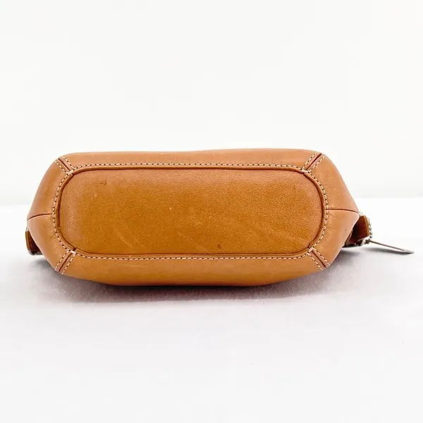 Coach Vintage Y2K British Tan Leather Demi Baguette Shoulder Bag - Image 7