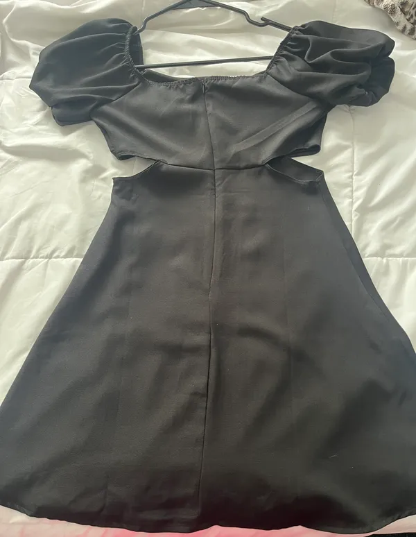 Black Mini Dress - Image 4