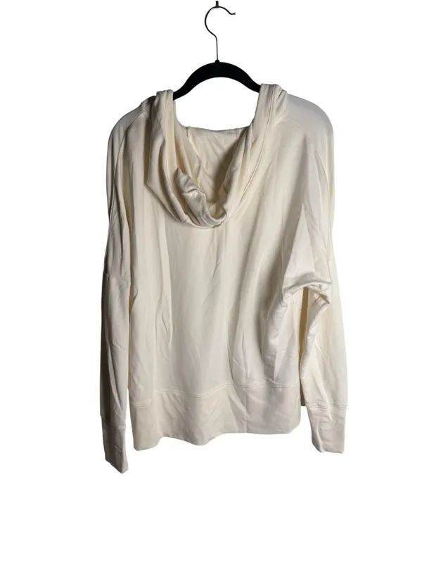 Alo Yoga Fluid Tunic Hoodie in cream Small - Image 3