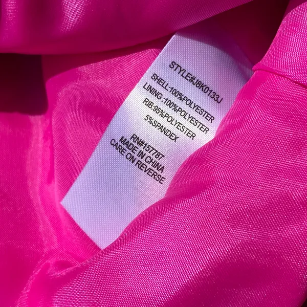 💕NWOT FCT With Love Size Small Hot Pink Faux Fur Hooded Jacket 💕 - Image 9