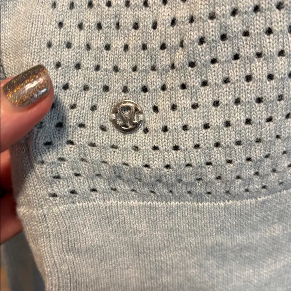 Lululemon Still Movement Wrap Light Seafoam Green Hooded Cardigan Sweater - Image 6