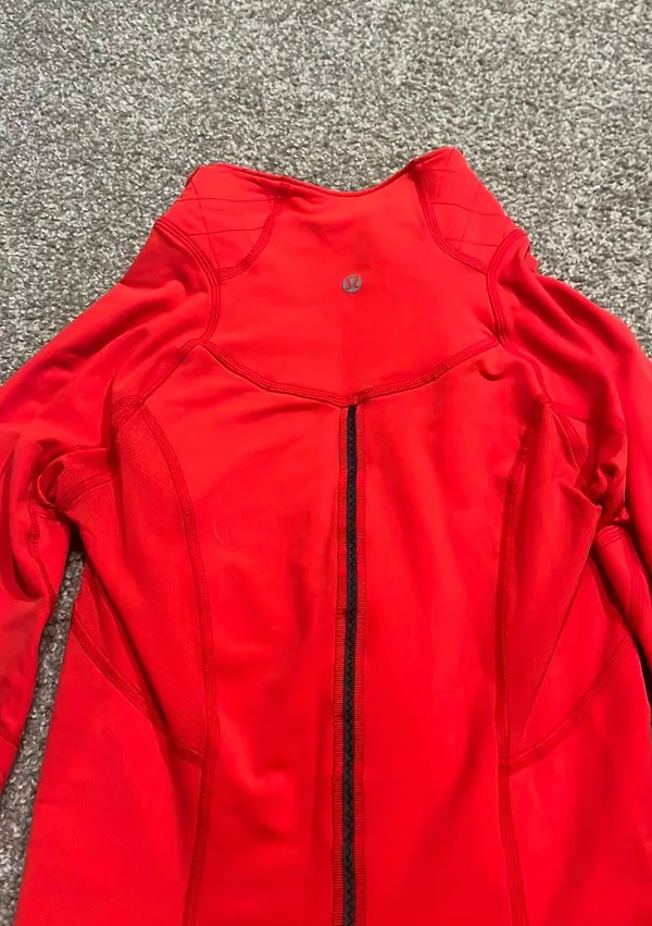 Lululemon Red Half-Zip - Image 4