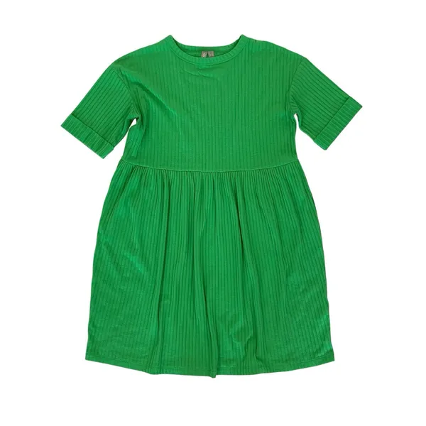 ASOS Dress 6 Green Short Sleeve Casual Preppy Minimalist Spring - Image 2