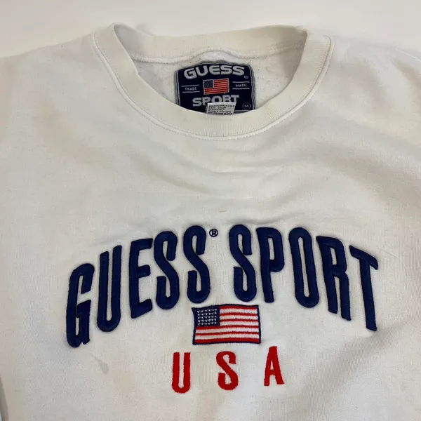 Vintage Sport Crewneck Embroidered Sweatshirt - Image 5