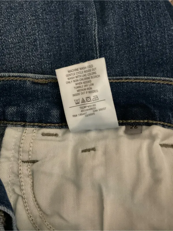 Joe’s Jeans High-Rise Wide Leg Blue Jeans size 26‎ - Image 5