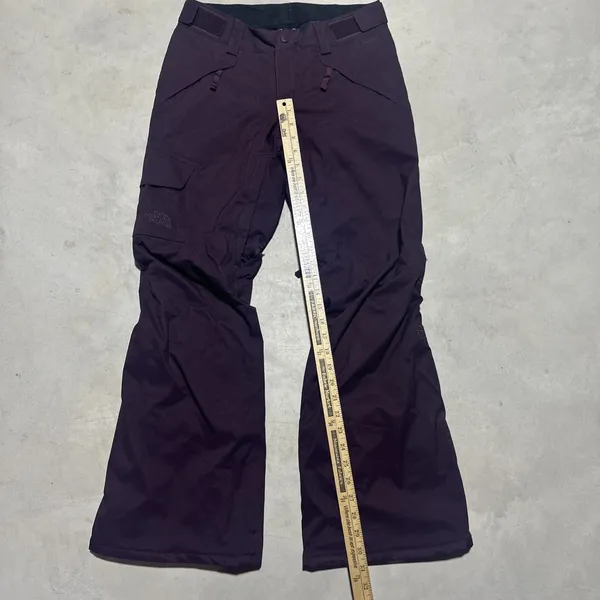 The North Face DryVent Women's Plum Purple Snow Pants SZ S Regular Waterproof - Image 4