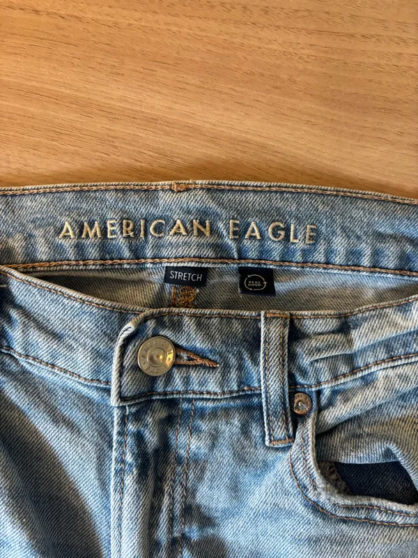 American Eagle Strait Leg Jeans - Image 3